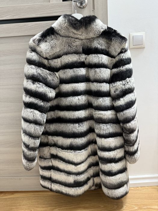 Шуба шиншила жіноча