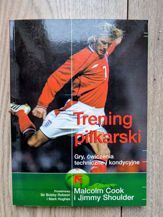 Malcolm Cook i Jimmy Shoulder. Trening piłkarski