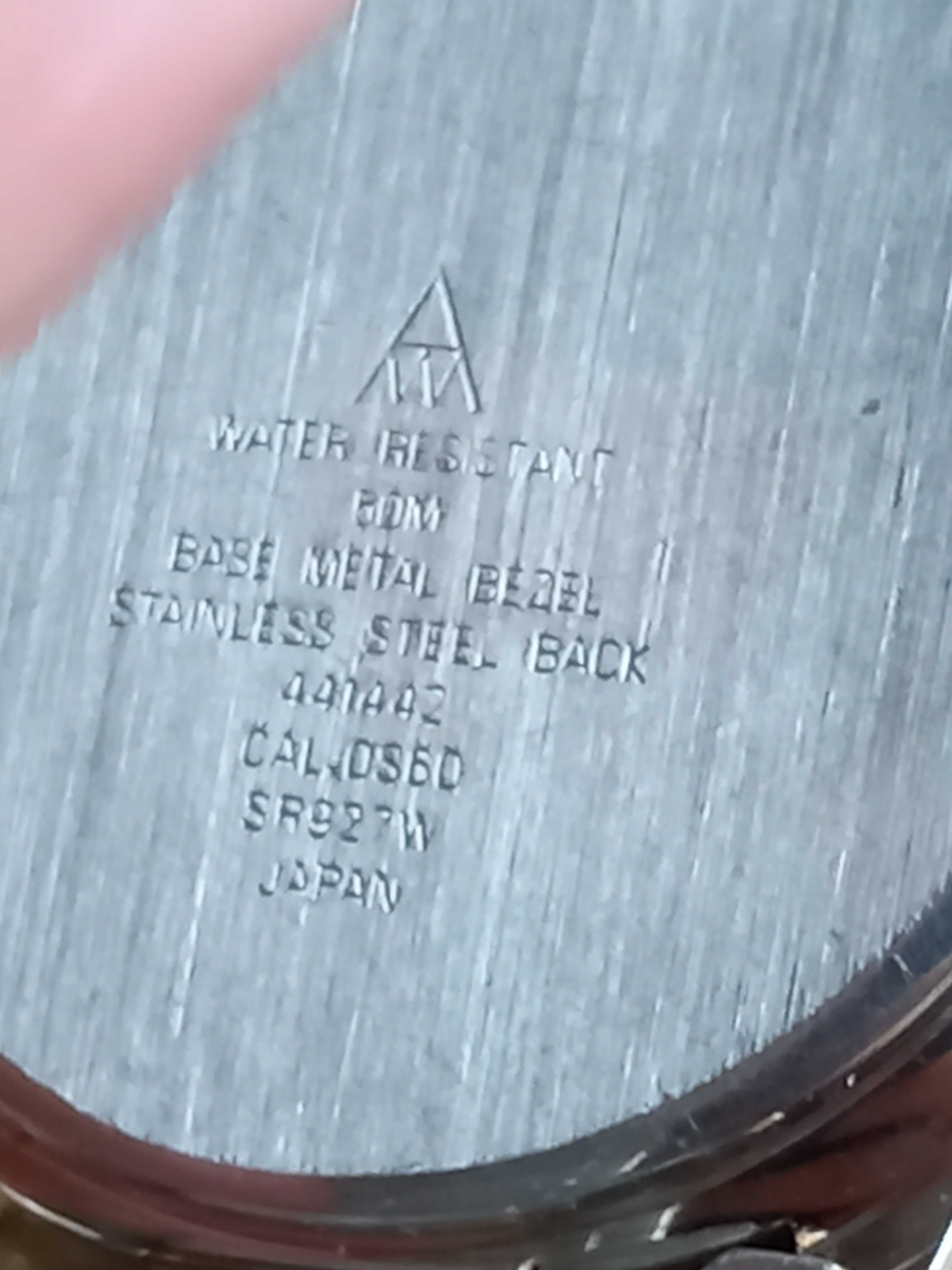 zegarek Acurrist chronograf 50m japan