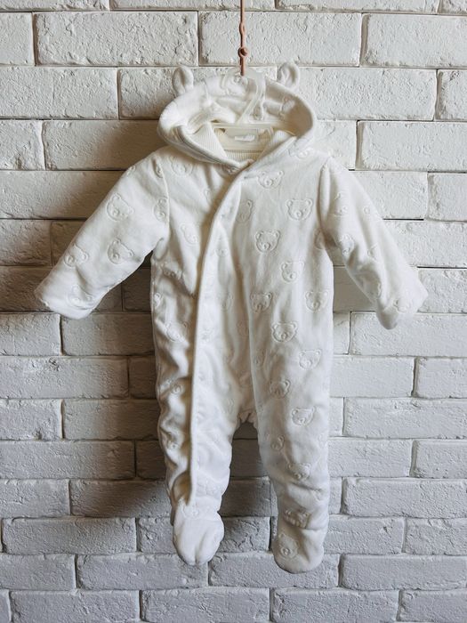 Kombinezon body śpiworek roczek chrzciny chrzest  2-3M 62cm unisex
