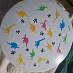Lampa platforma dinozaury led