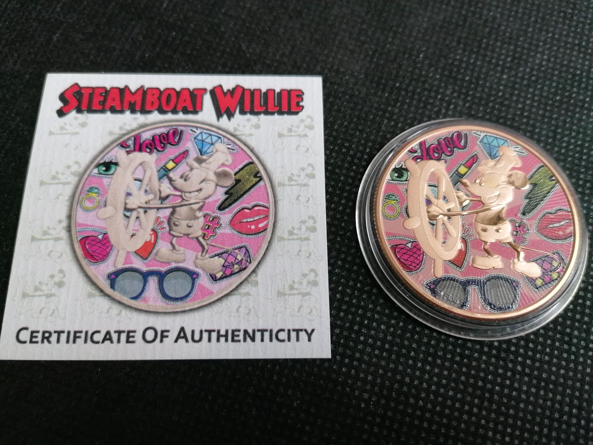 Onça Prata Steamboatwillie
