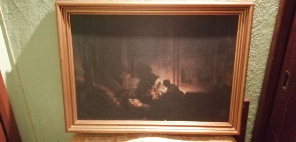 Quadro com moldura