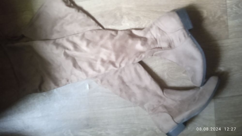 Ботфорты  Сапоги,Осень размер 40