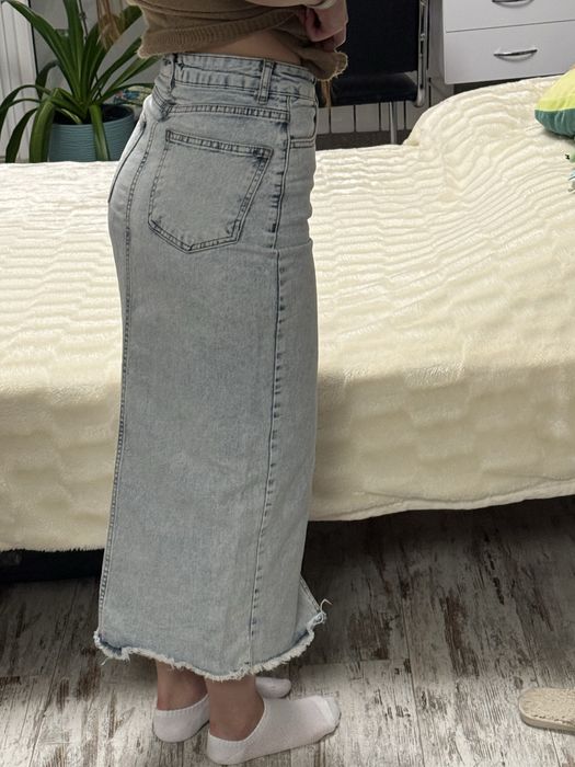 Джинсова спідниця максі Famo 34 (не нова)