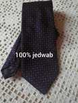 krawat jedwabny 100% jedwab silk Marcello hand made in italy