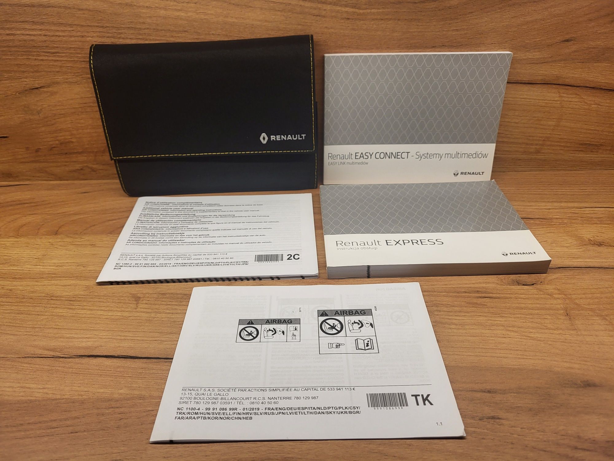 Instrukcja obsługi Renault Express etui PL 09/2020