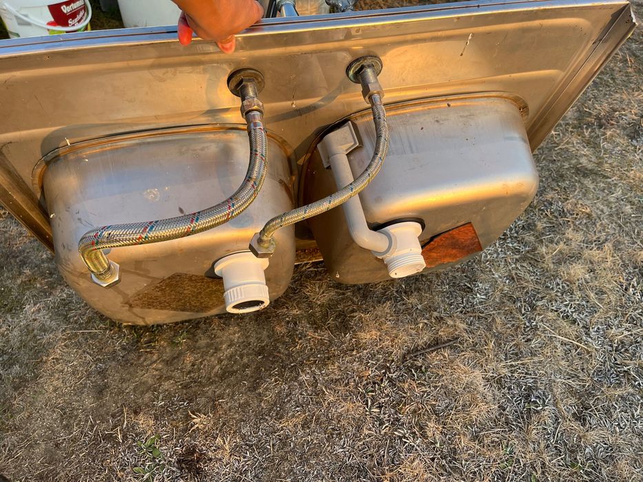 Zlewozmywak dwukomorowy