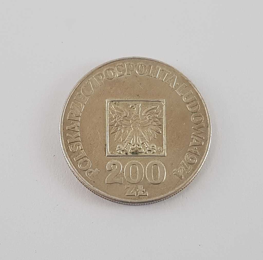 Kolekcjonerska srebrna moneta 200 zł - XXX LAT PRL