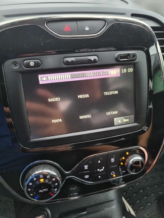 Radio nawigacja wyświetlacz Renault Captur Trafic 2014R
