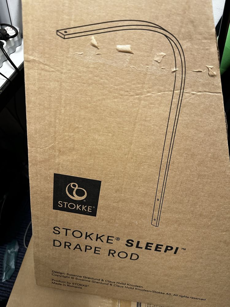 Stokke palak drewniany do baldachimu sleepi
