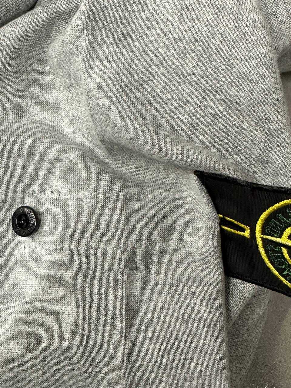 Сіра кофта Stone Island • Олімпійка нова чоловіча зіпка