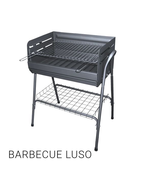 Barbecue Luso a Carvão 60×40cm bom estado