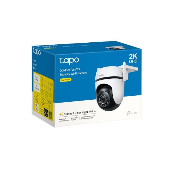 TP-LINK Tapo C520WS - вулична поворотна WI-FI камера відеонагляду