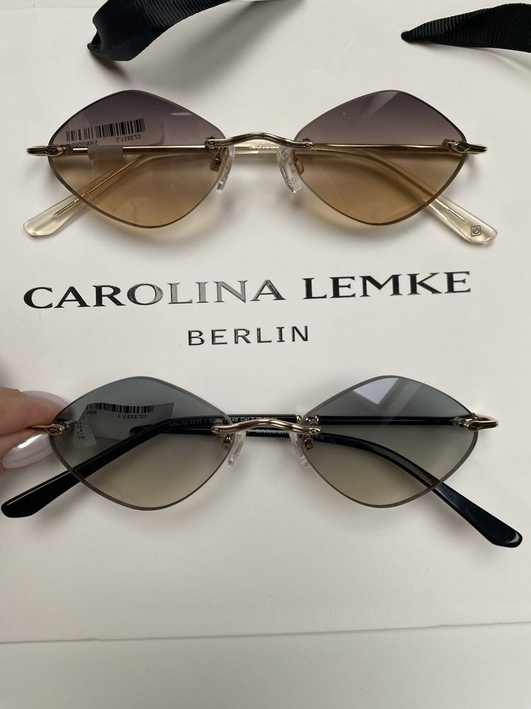 Сонцезахисні окуляри Carolina Lemke Berlin «Ромби» Модель Lоu.