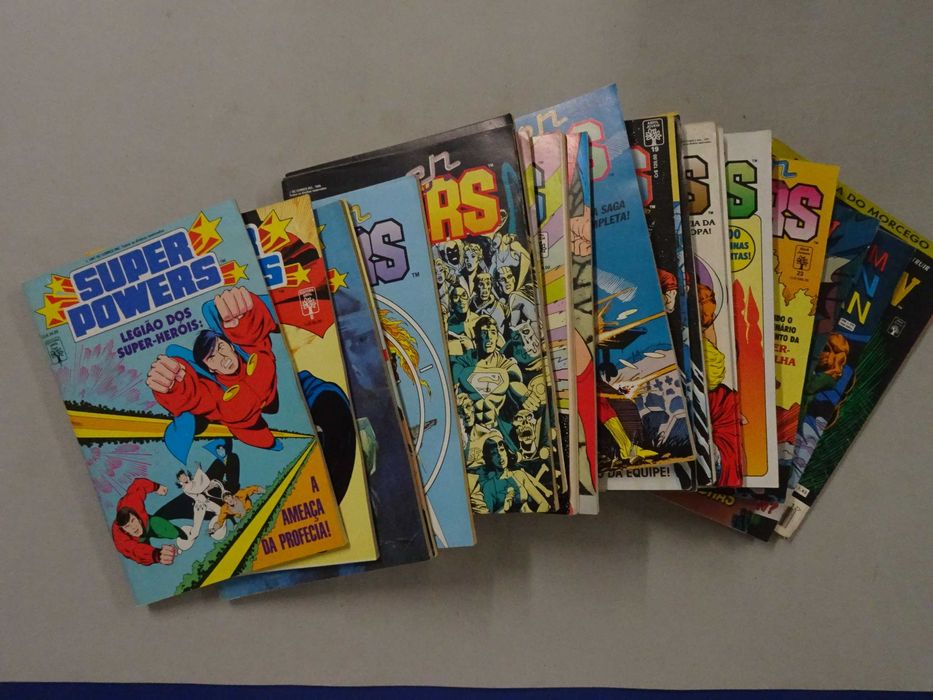 Livro Banda Desenhada Super Powers (Abril)