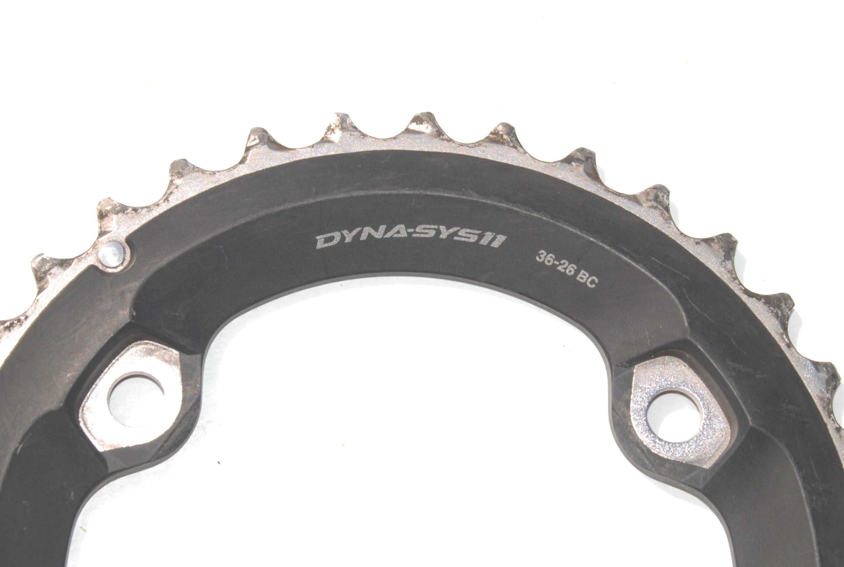 Zębatka korby Shimano Deore XT DYNA-SYS 11 36-26 BC 11s oryginalna