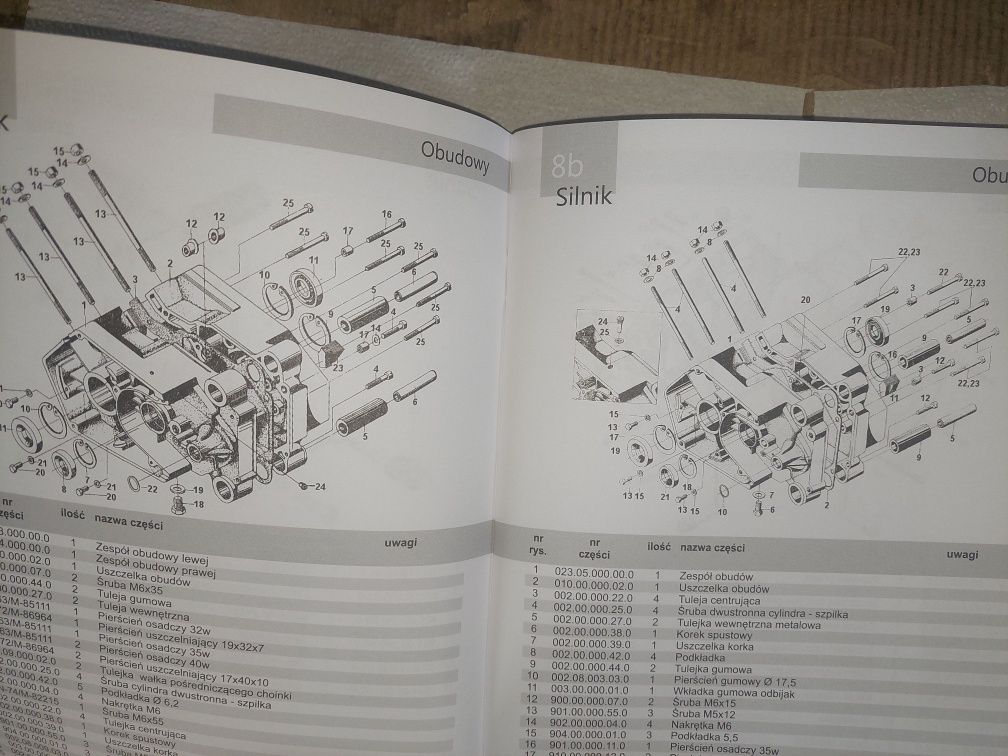 Nowy katalog czesci instrukcja obsługi rama silnik romet motorynka
