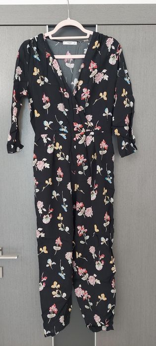 Kombinezon boho w kwiaty