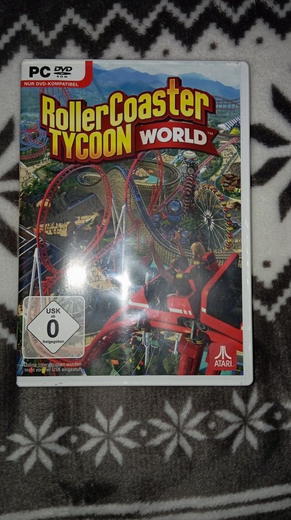 Gra na komputer RollerCoaster Tycoon world