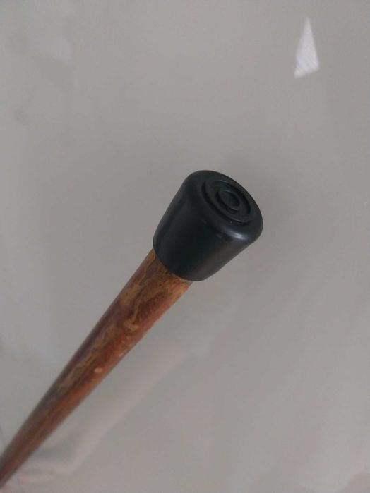 Bengala de Madeira + Borrachas Ponteiras