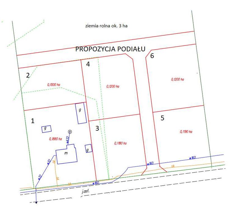 Działka budowlana, dom Czerwonka Szlachecka, duża działka