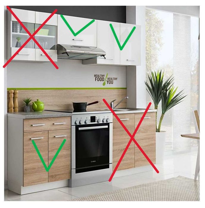 Meble kuchenne Okmed Lara 2 KUCHNIA