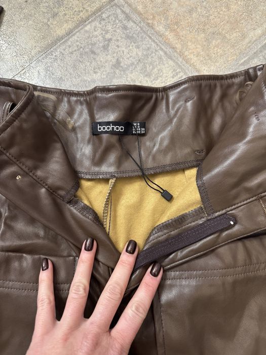 Шорти єко шкіра Boohoo