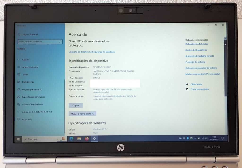 HP EliteBook 2560p