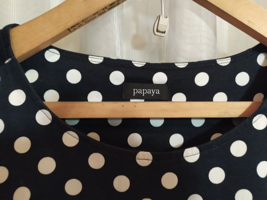 Плаття літнє принт в горошок(класика),бренд PAPAYA,нове,супер якість