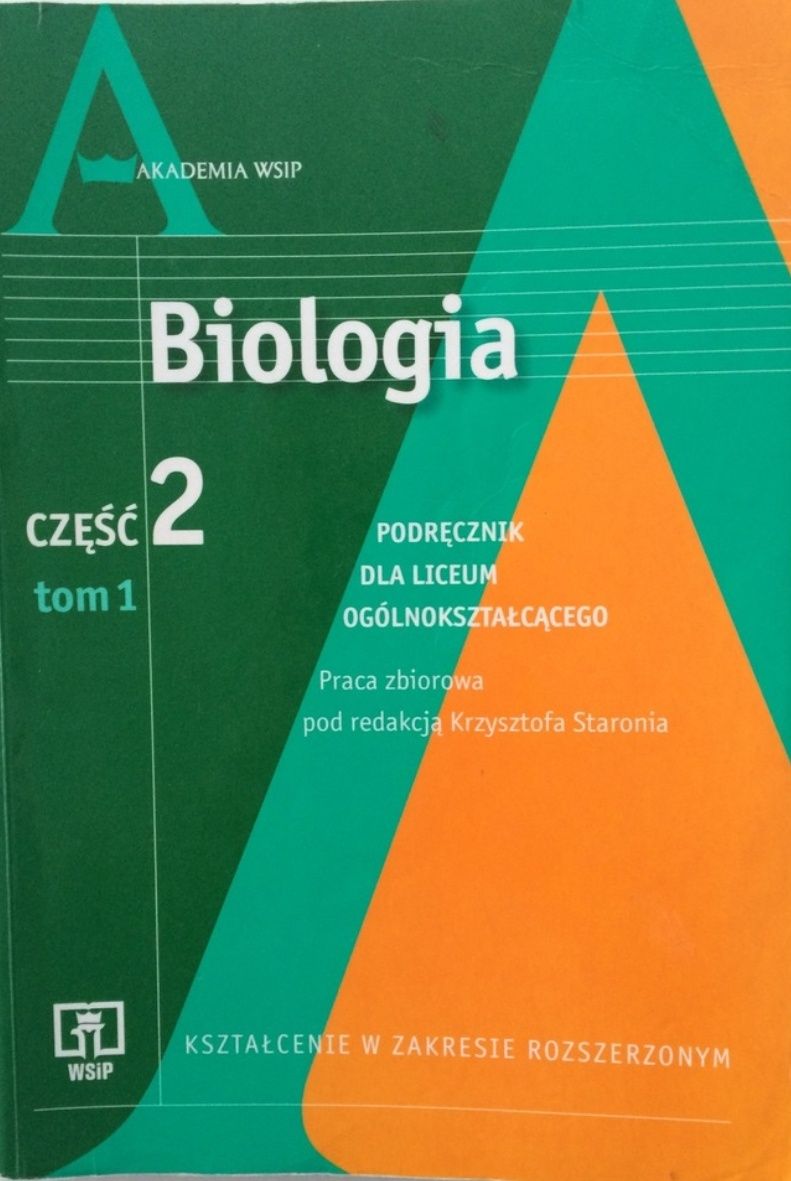 Akademia wsip BIOLOGIA tom 1 część 2