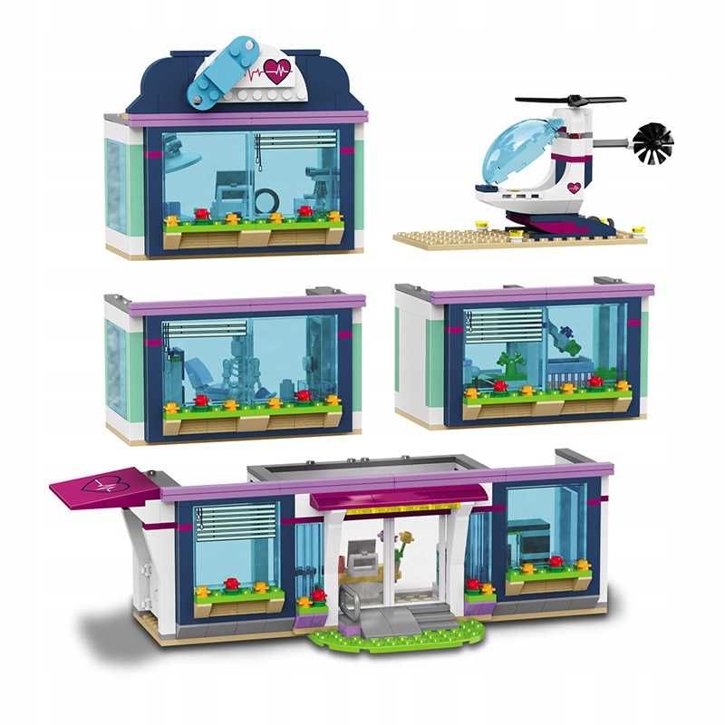 871EL. Nowy Zestaw Szpital w Heartlake do LEGO Friends 41318