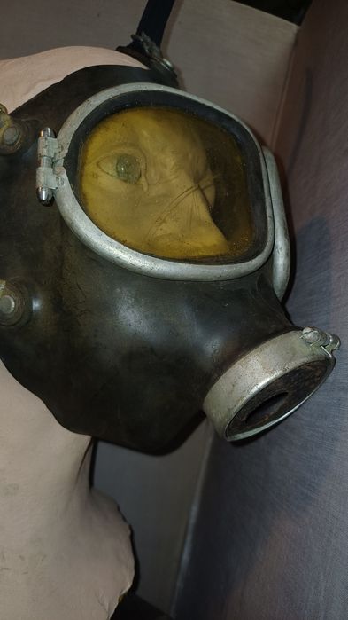 Amerykańska maska przeciwgazowa La France, 2WŚ