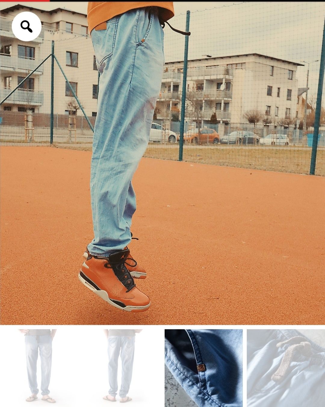 Promocja spodnie męskie Pakker jogger jeans