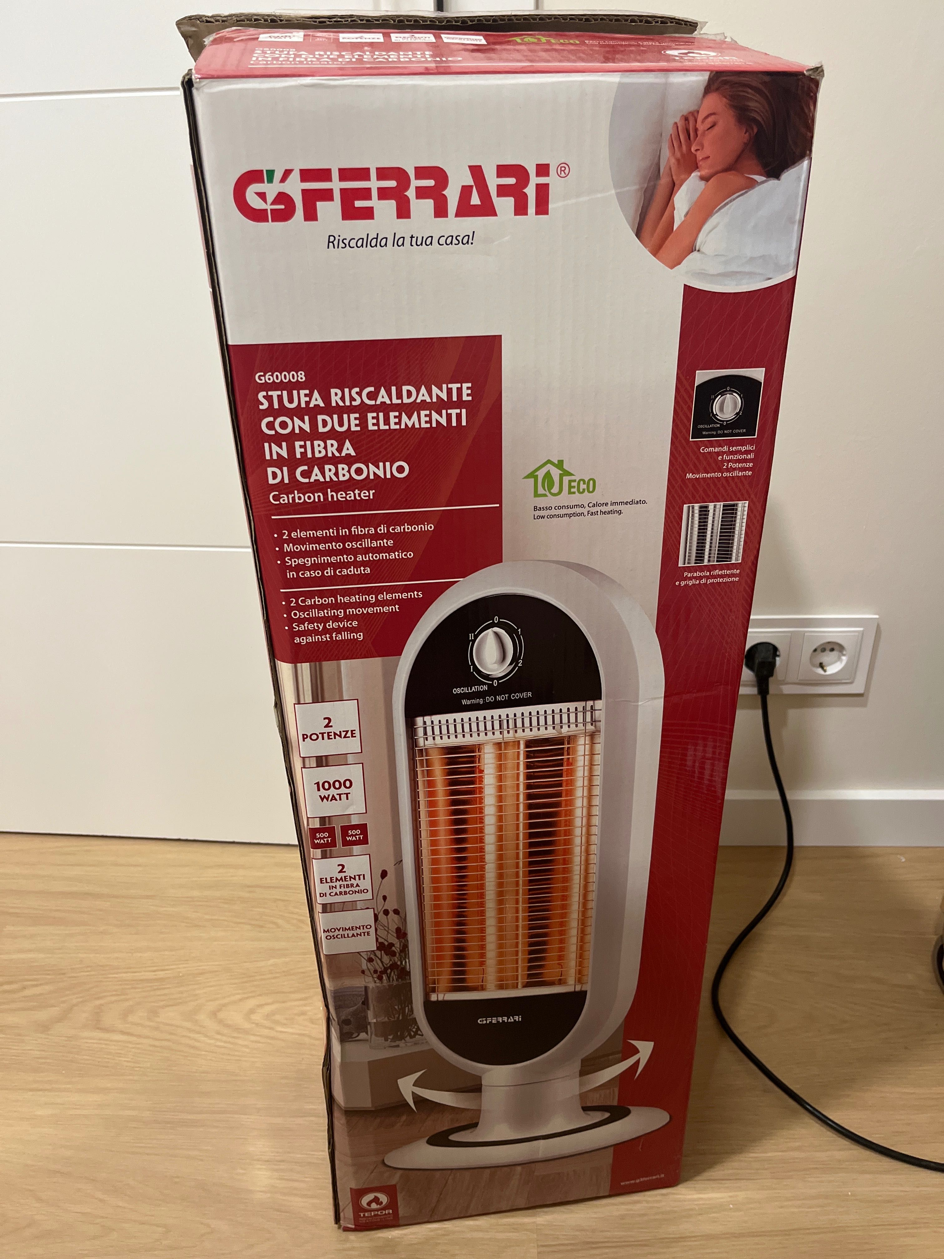 Aquecedor em torre de fibra - Ferrari
