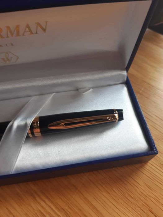 Długopis Waterman Expert GT (czarno-złoty)