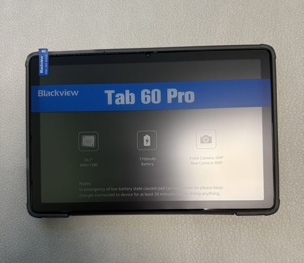 Нові планшети Blackview Tab 60Pro +4G 10,1” 8+4+128гіг LTE