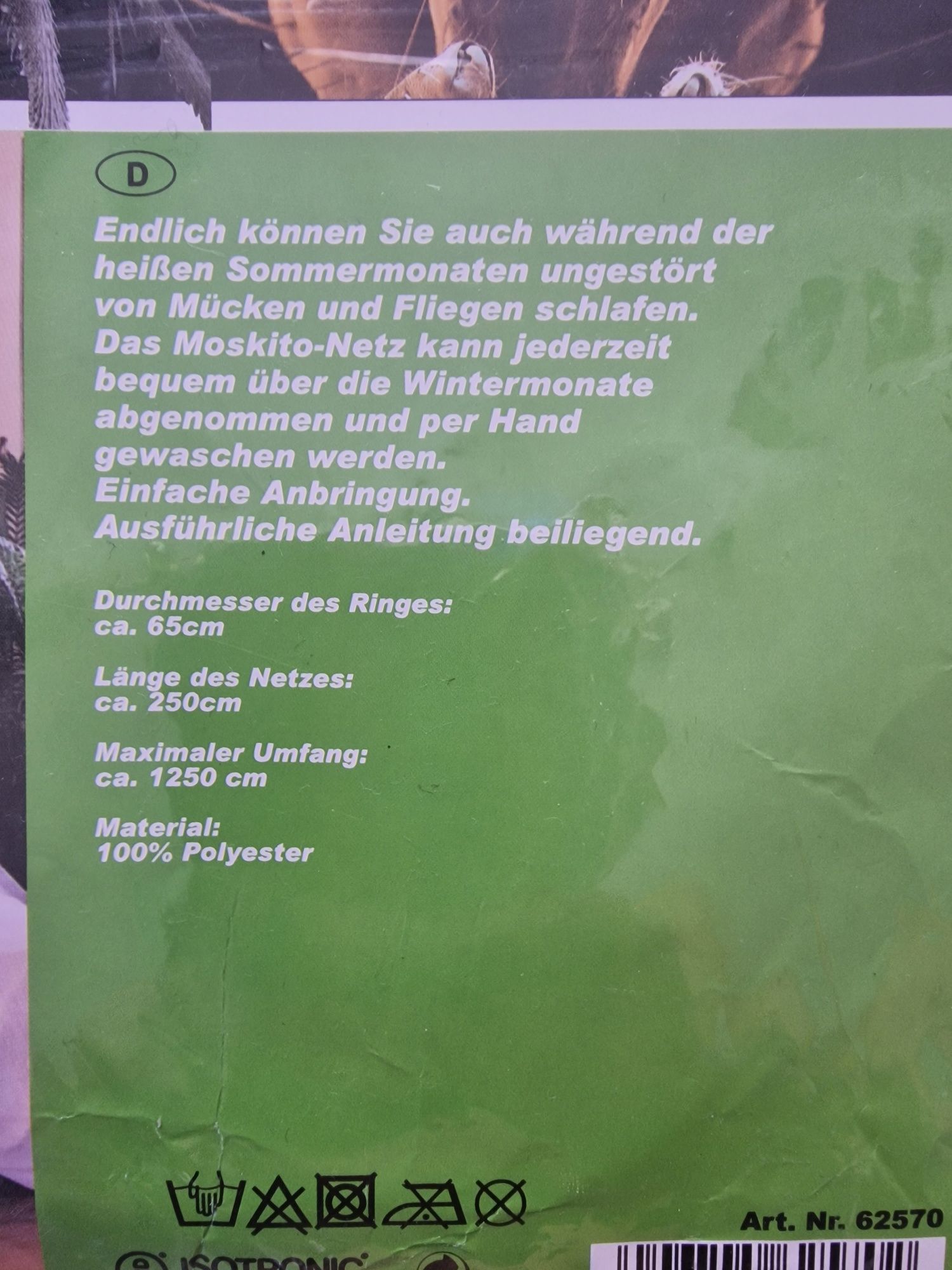 Moskitiera na łóżko
