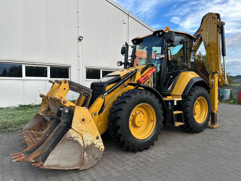 Caterpillar CAT 434F2 / 2250Mth / 2019 / Salon Polska  / Od 1 Właściciela / 3 Łyżki / Koparko-ładowarka / 444 432 JCB 4CX 695