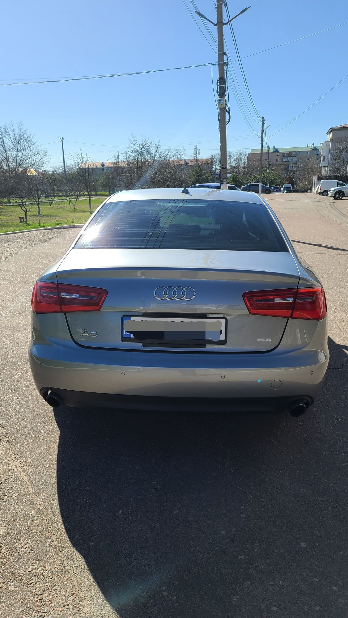 Audi A6 2.0T Premium Plus 2014 Gray 2.0