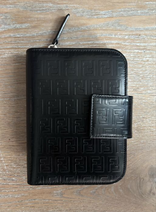 Fendi vintage portfel+etui z notesem