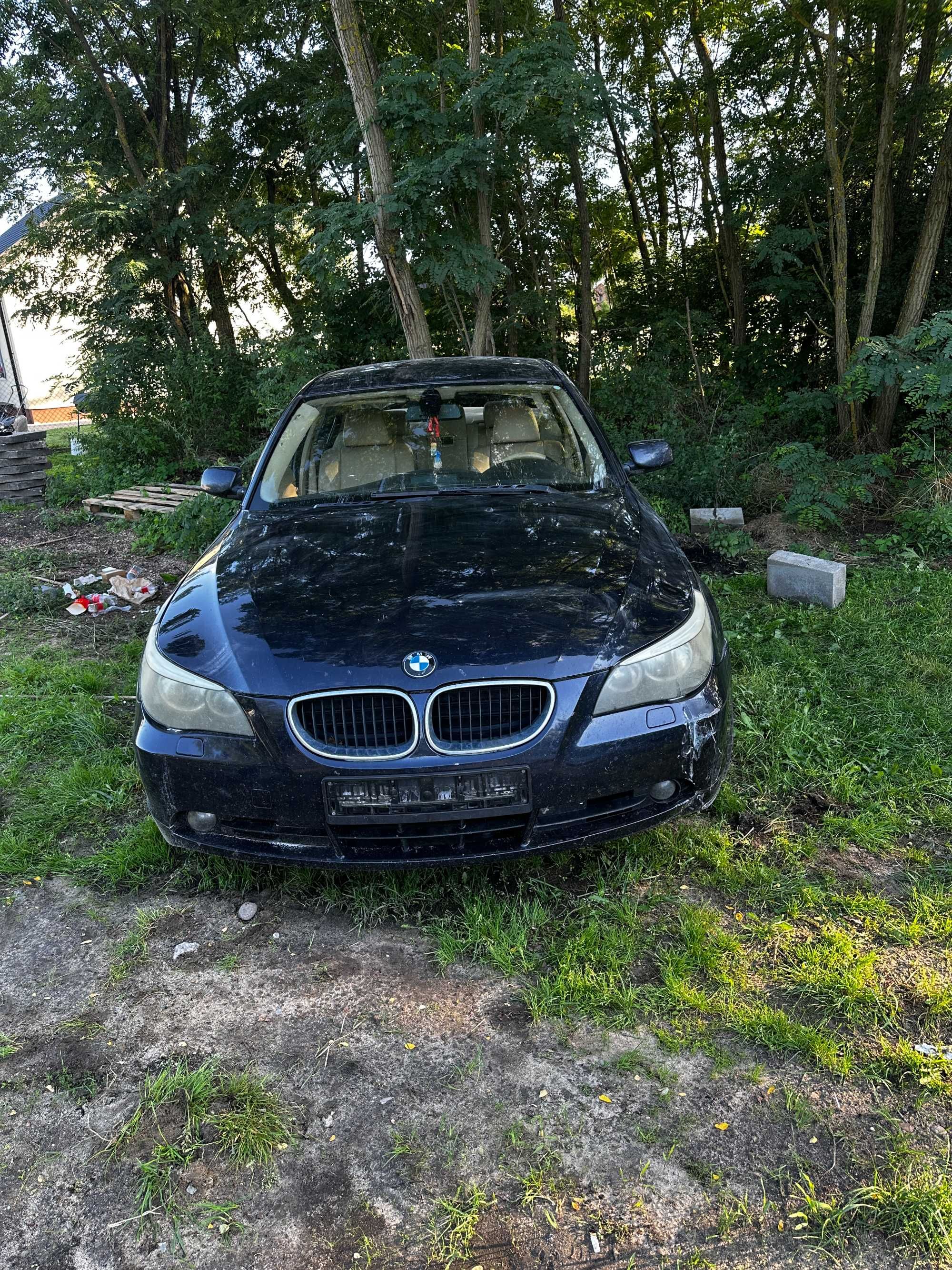 BMW E60 3.0 wypadkowa