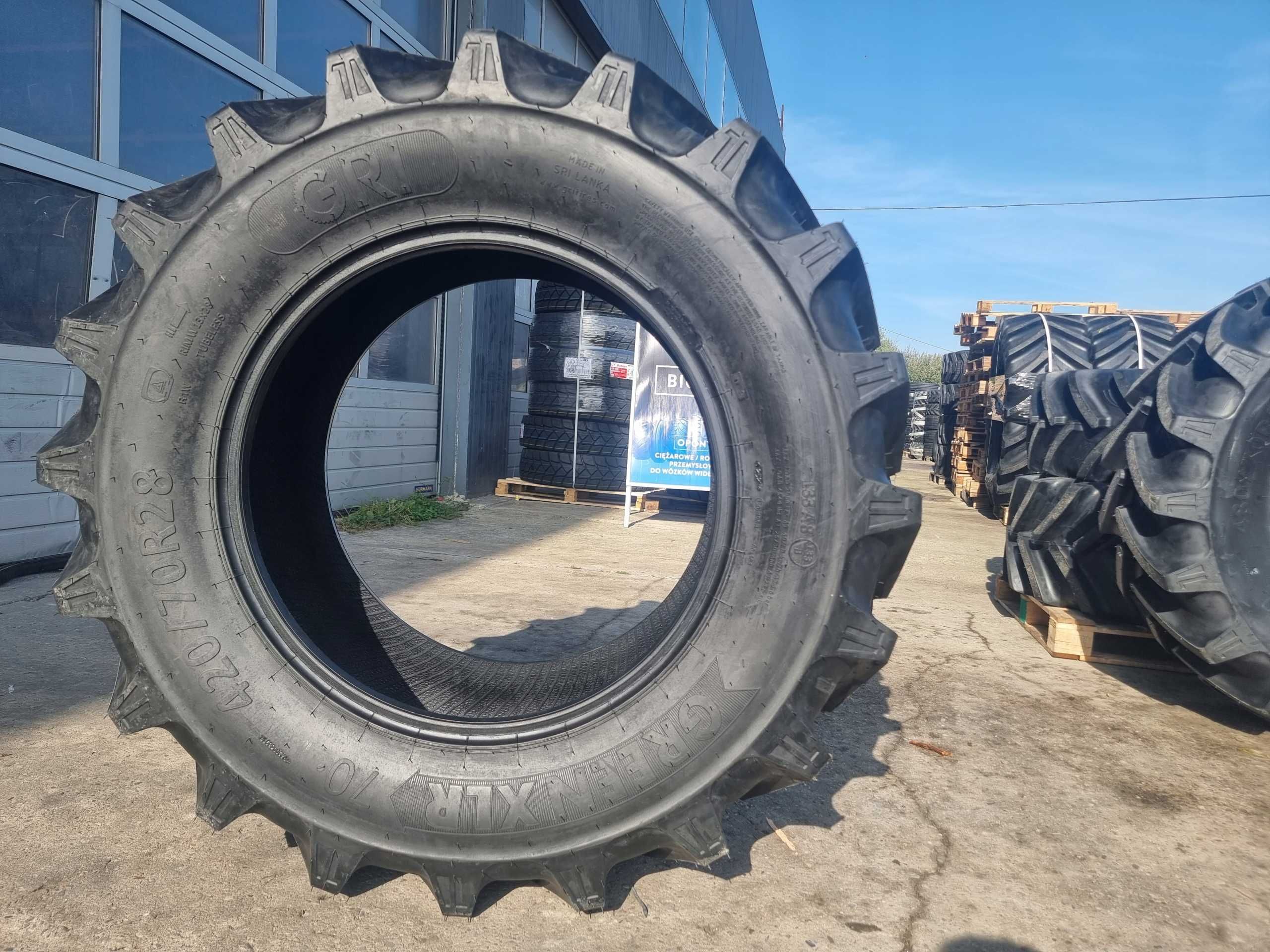 NOWE Opony 420/70R24 GRI Naturalny KAUCZUK - cena BRUTTO