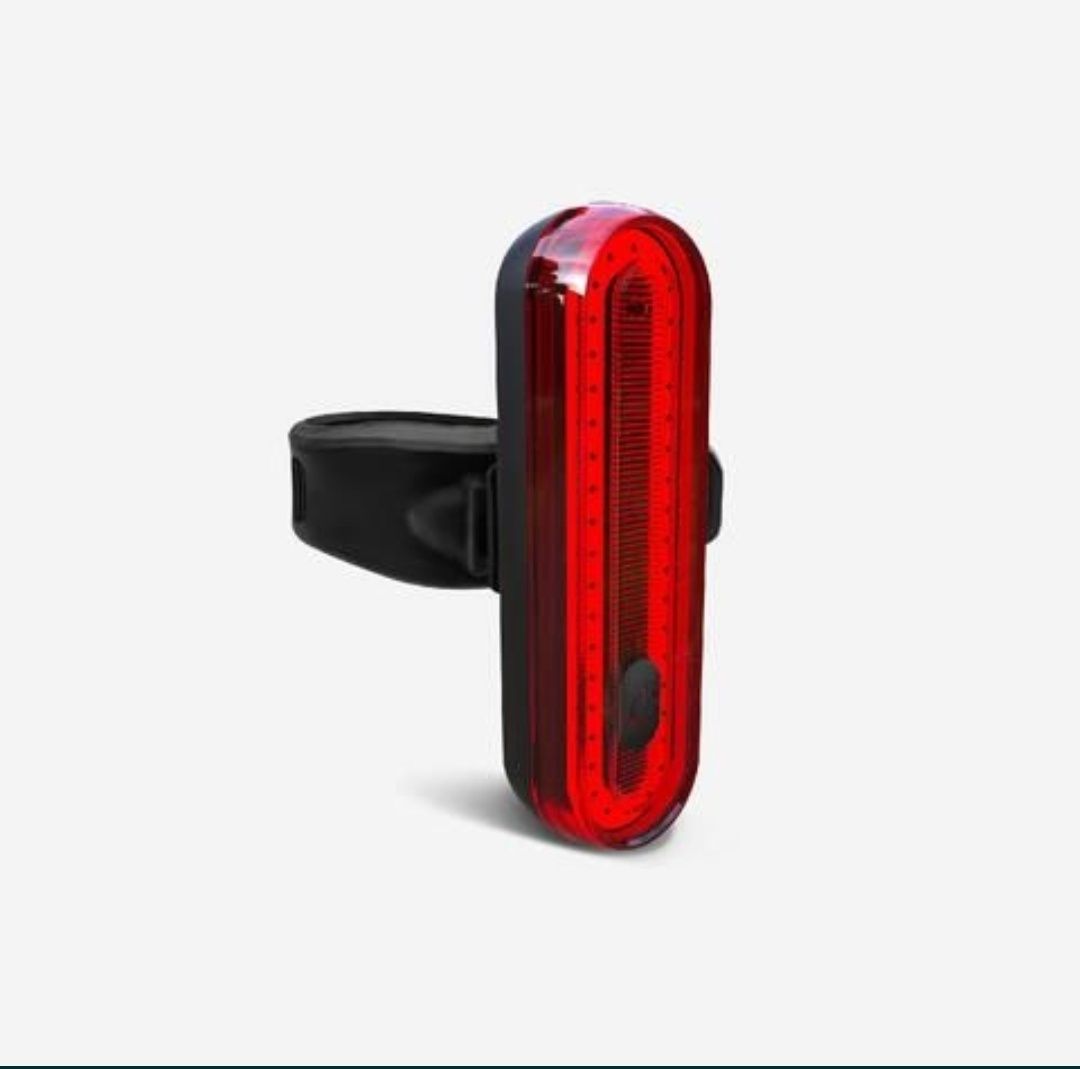 Lampka rowerowa Büchel Micro Lens COB tylna USB z czujnikiem hamowania