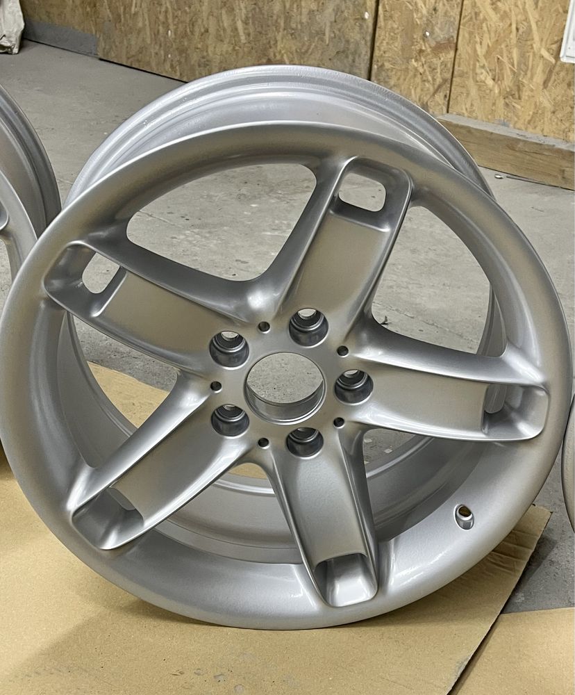 Alufelgi 17” bmw e39 styling49 po renowacji