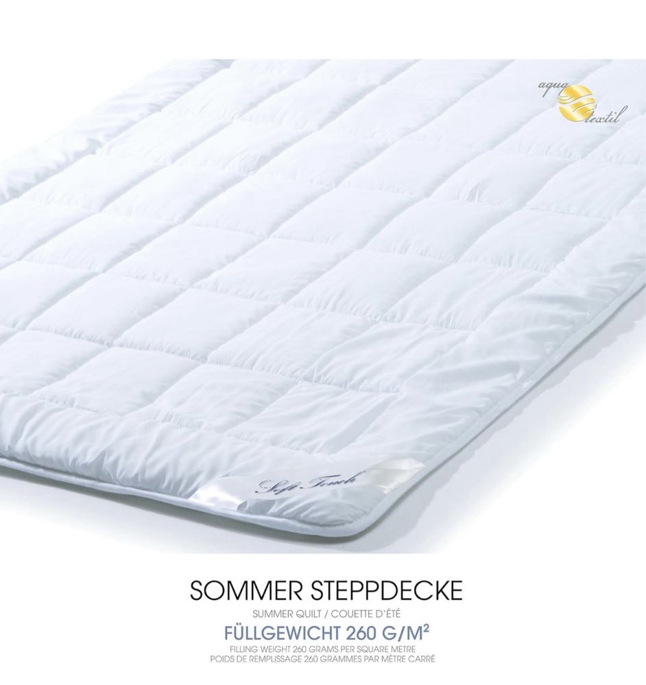 Kołdra Aqua Textil biała 135x200