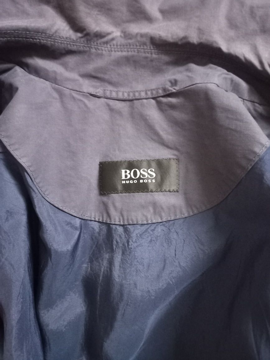 Prochowiec trencz Hugo Boss oversize uniseks