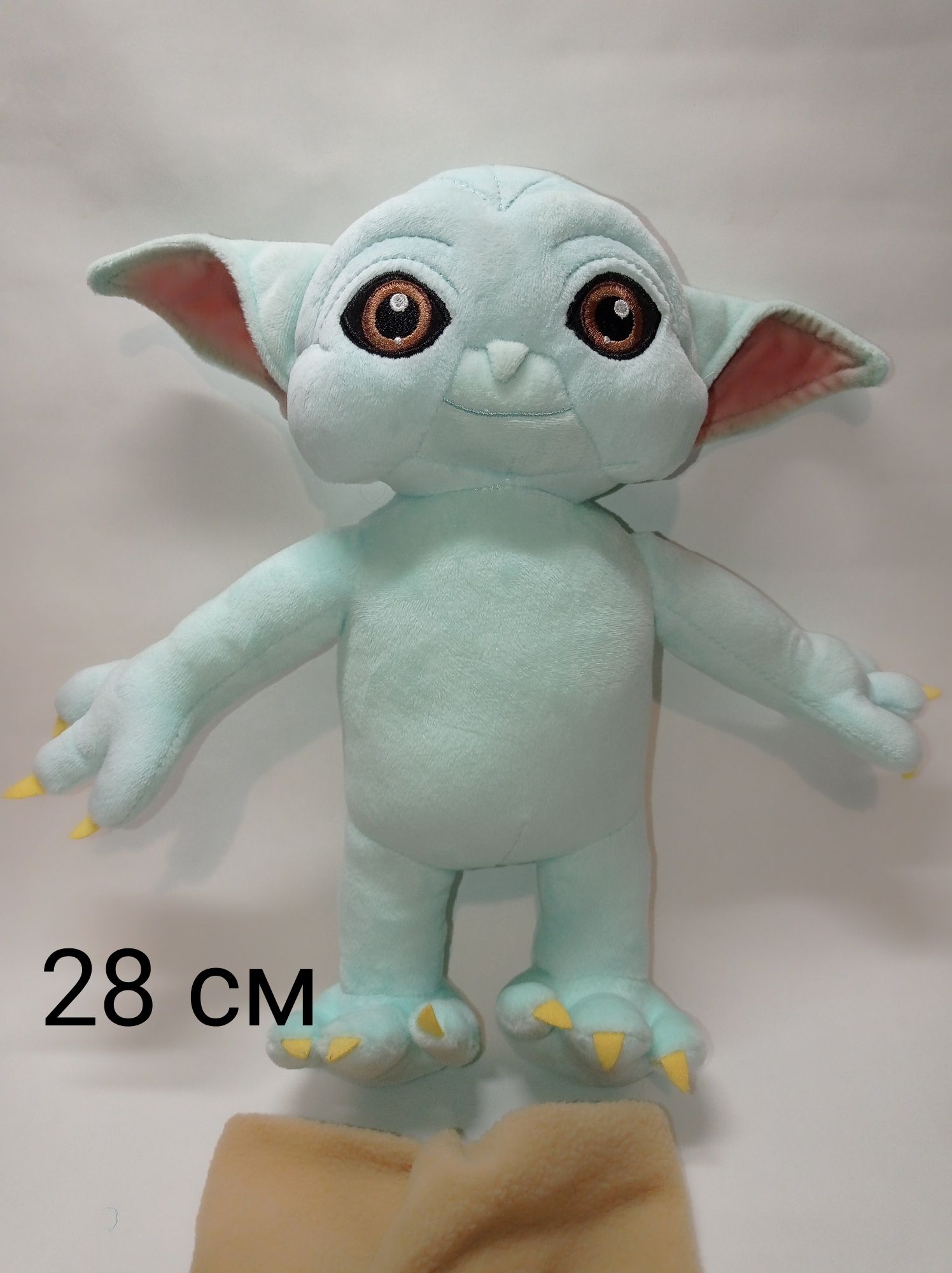 Мягкая игрушка малыш Йода мандалорец Звёздные войны Star wars 28 см