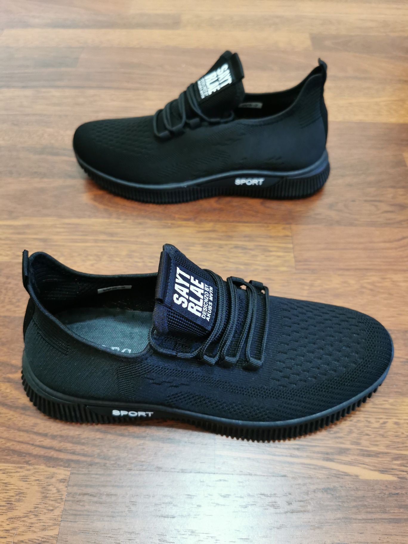Wsuwane Sportowe Buty Męskie Ażurowye - Przewiewne