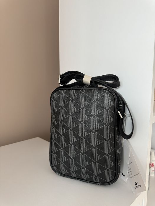 Сумка Lacoste Monogram | Crossbody Bag | мессенджер | лакоста лакосте